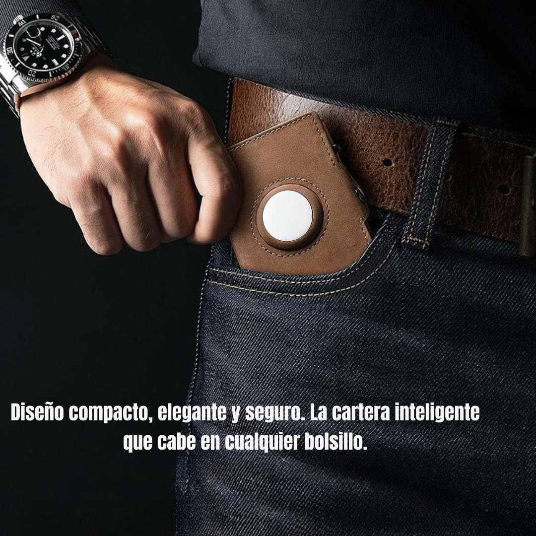 Cartera de Piel Para Tagior